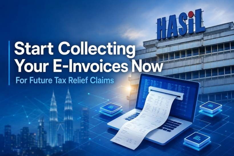 Start Collecting Your E-Invoices Now For Future Tax Relief Claims