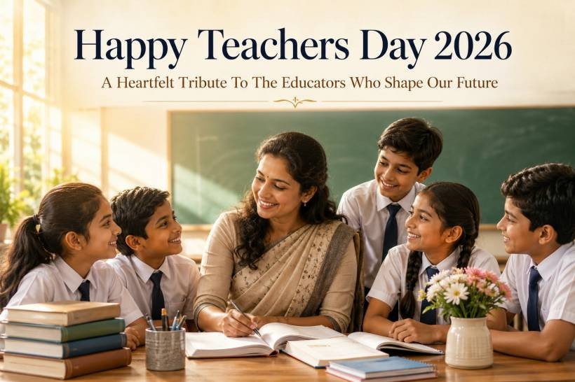 Happy Teachers Day 2026: A Simple Thank You To The People Who Shape Our Future