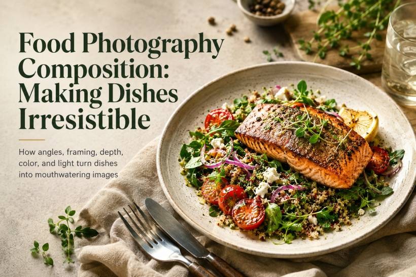 Food Photography Composition: How To Make Every Dish Look More Tempting