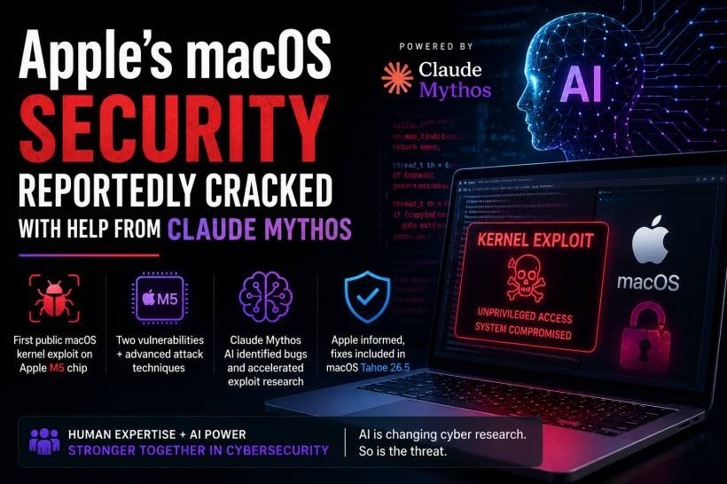 Claude Mythos Reportedly Helps Researchers Break Through macOS Security On Apple M5