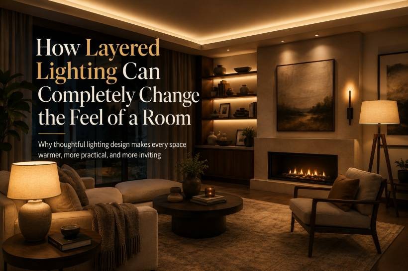 How Layered Lighting Can Completely Change the Feel of a Room
