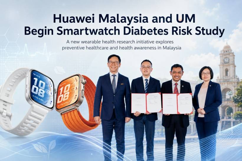 Huawei Malaysia And Universiti Malaya Begin Wearable Health Study On Diabetes Risk