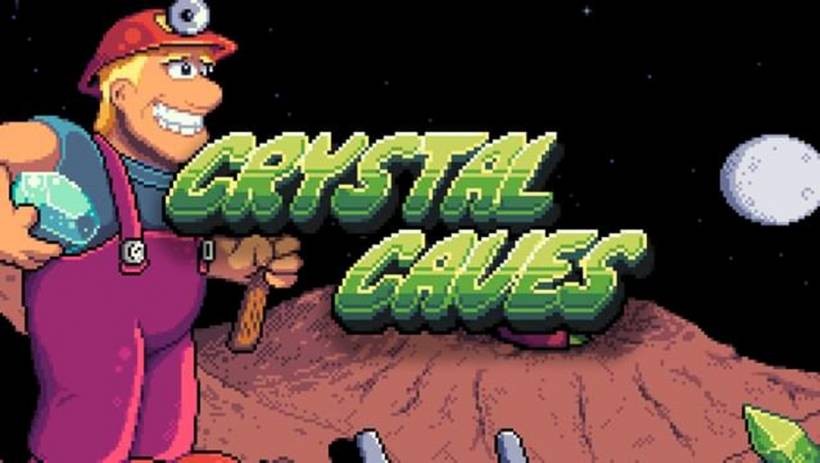Crystal Caves: A Retro Platform Adventure Built Around Gem Collecting, Cave Exploration, And Shareware Charm