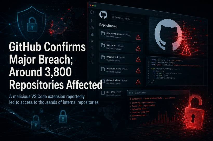 GitHub Confirms Major Breach After Malicious VS Code Extension Compromises Employee Device