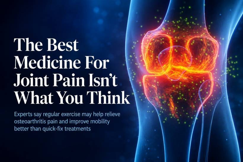 The Best Medicine For Joint Pain May Not Be What Most People Expect
