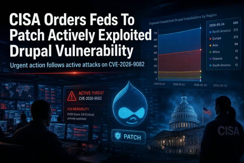 CISA Pushes Federal Agencies To Patch Actively Exploited Drupal Security Flaw