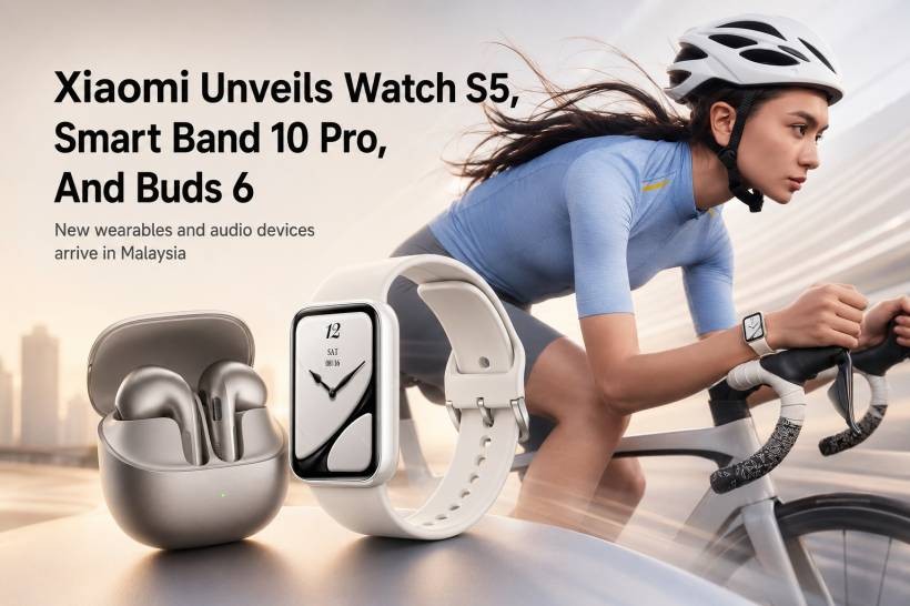 XiaomiSmartBandWatchS5Buds6