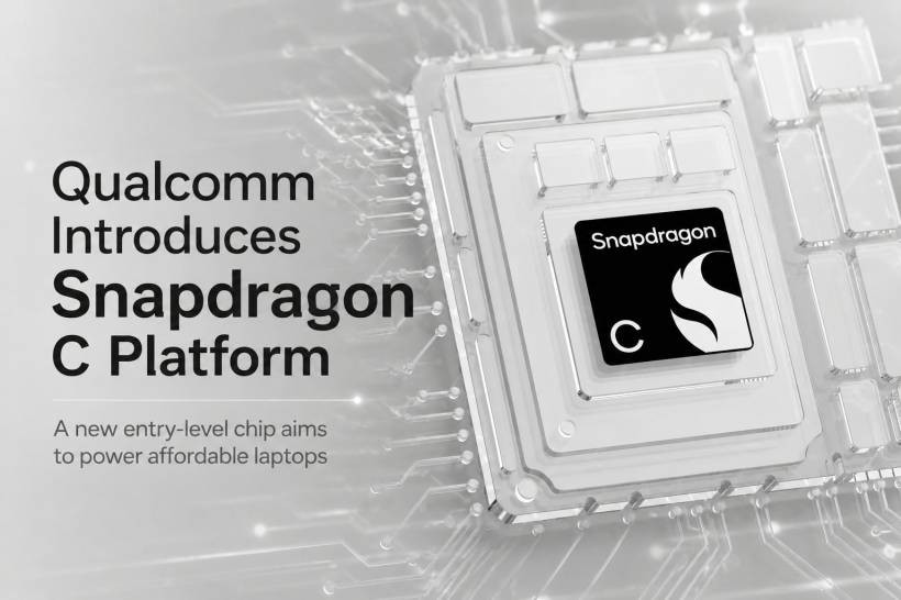 Qualcomm Introduces Snapdragon C Platform For More Affordable Entry-Level Laptops