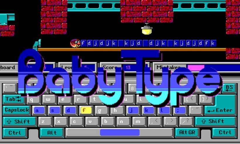 Baby Type: A Classic Educational Typing Game Built Around Keyboard Practice, Learning, And Retro Computer Fun