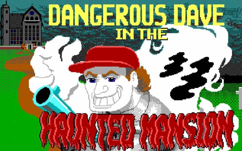 Dangerous Dave In The Haunted Mansion: A Classic Action Platformer Built Around Spooky Rooms, Quick Reflexes, And Old-School Challenge