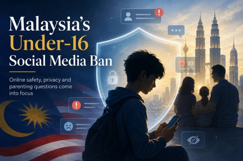 Malaysia’s Under-16 Social Media Ban Raises Bigger Questions About Online Safety, Privacy And Parenting