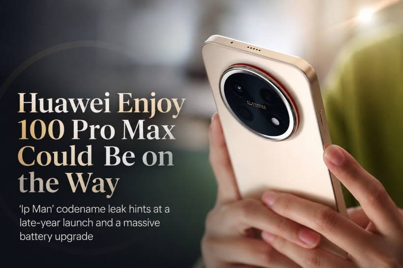 Huawei Enjoy 100 Pro Max Could Be on the Way, With “Ip Man” Codename and Big Battery Ambitions