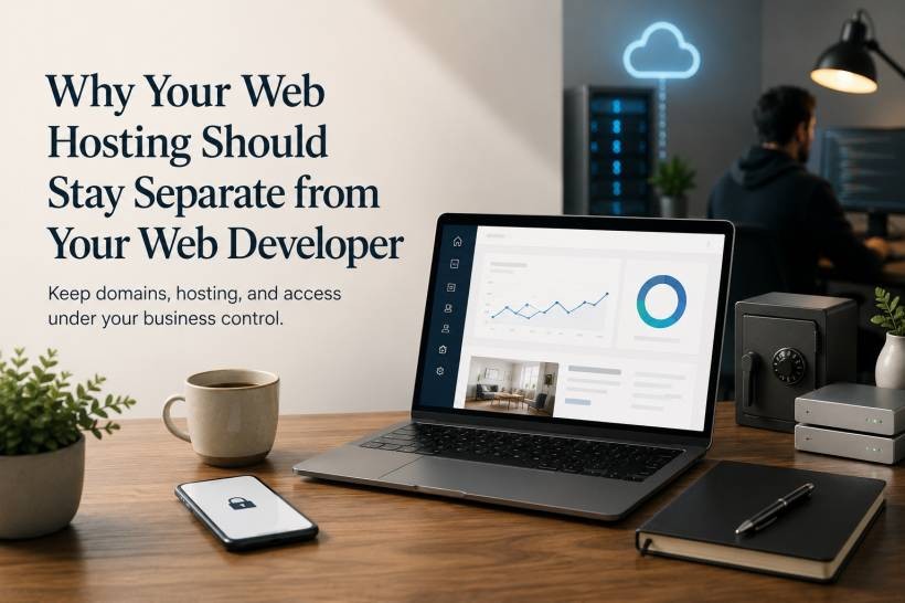 Why Your Web Hosting Should Stay Separate from Your Web Developer