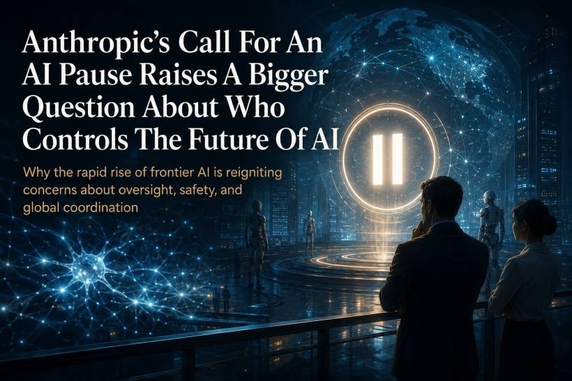 Anthropic’s Call For An AI Pause Raises A Bigger Question About Who Controls The Future Of AI