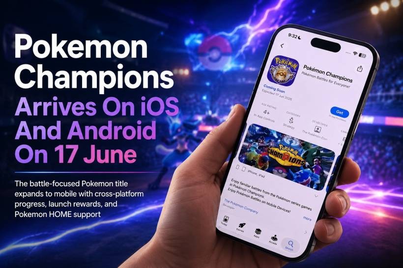 Pokemon Champions Arrives On iOS And Android On 17 June