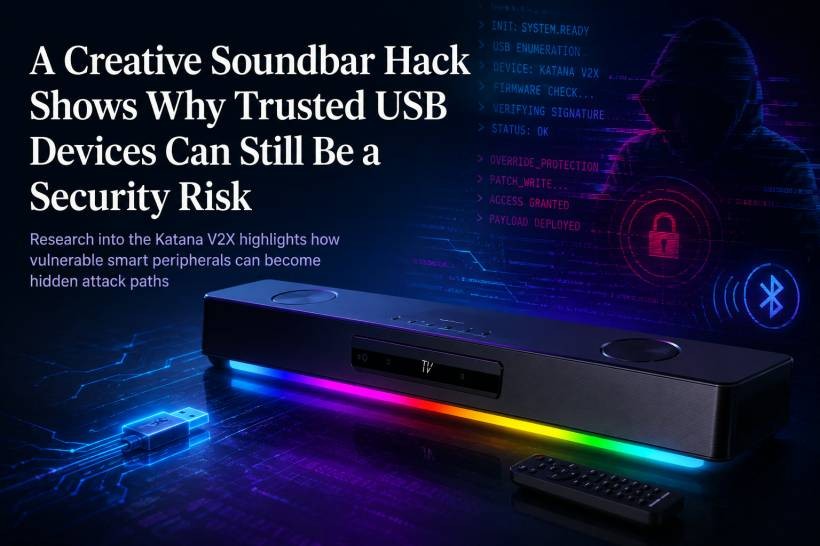 A Creative Soundbar Hack Shows Why Trusted USB Devices Can Still Be a Security Risk