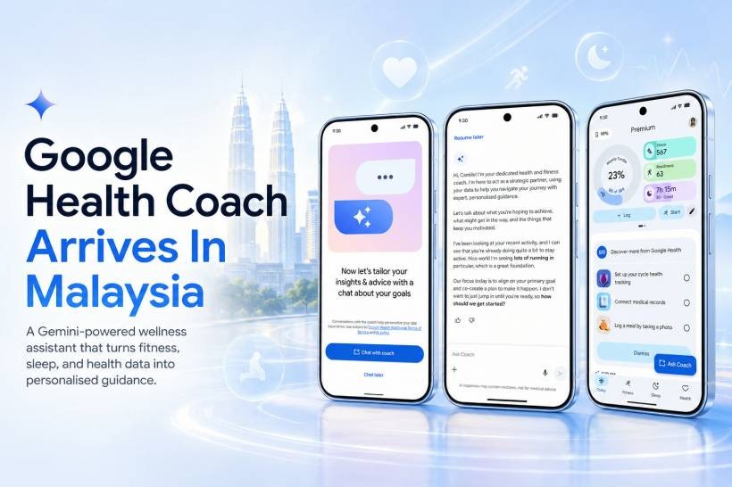 Google Health Coach Arrives In Malaysia As A Gemini-Powered Fitness And Wellness Advisor