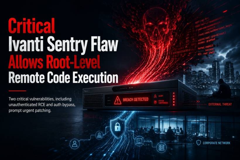 Critical Ivanti Sentry Vulnerabilities Put Internet-Facing Security Gateways at Risk