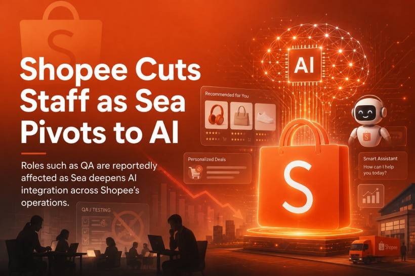 Shopee Job Cuts Signal Sea’s Bigger Push Into AI