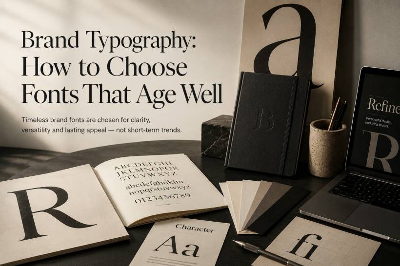 Brand Typography: How to Choose Fonts That Stay Relevant for Years