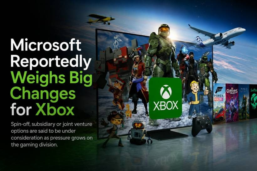 Microsoft Reportedly Weighs Big Changes for Xbox as Pressure Builds on Gaming Division