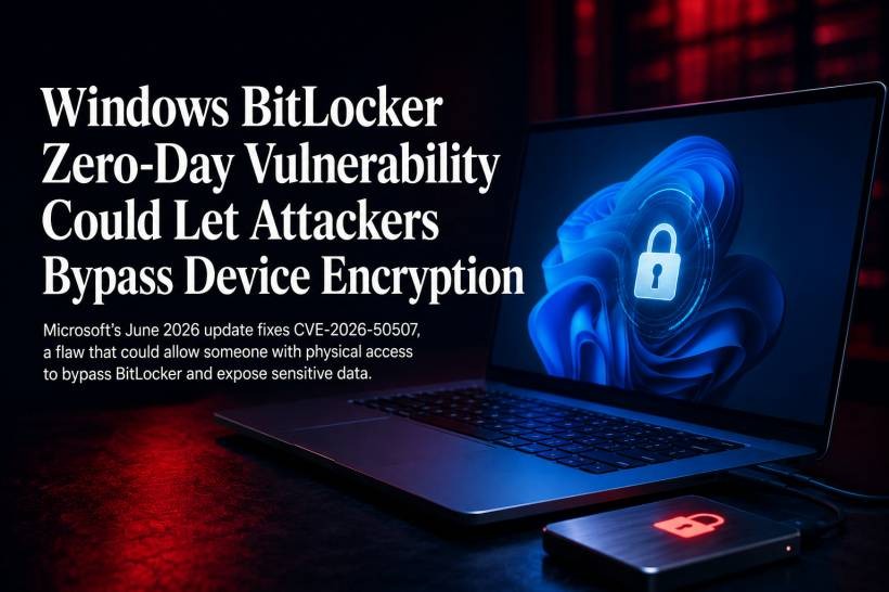 Windows BitLocker Zero-Day Vulnerability Could Let Attackers Bypass Device Encryption