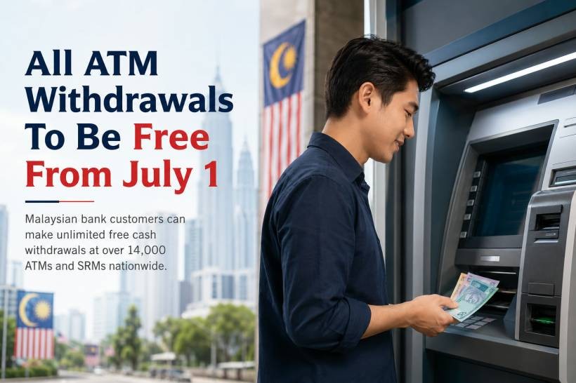 Free ATM Withdrawals From July 1: What Malaysian Bank Customers Should Know