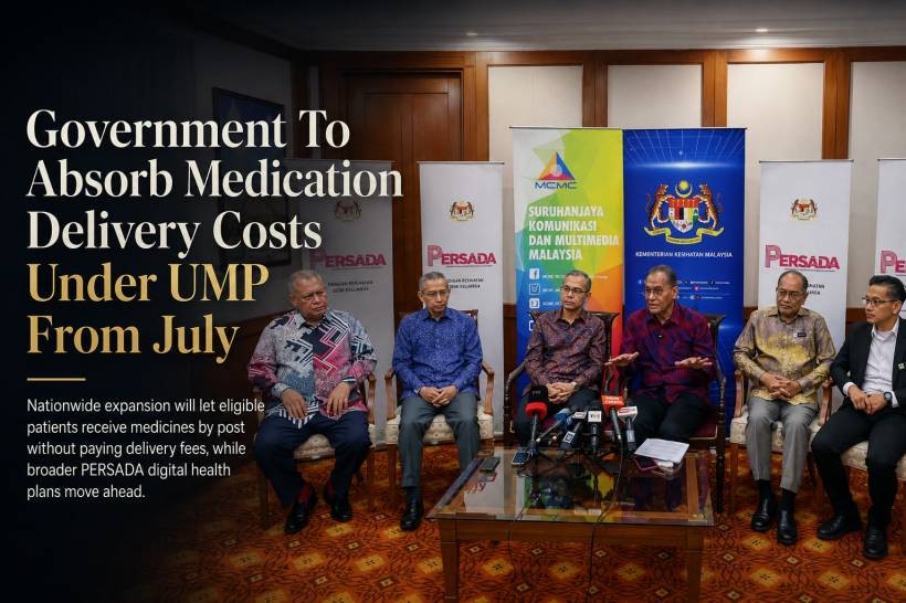 Government To Cover Medicine Delivery Fees Under UMP Programme From July