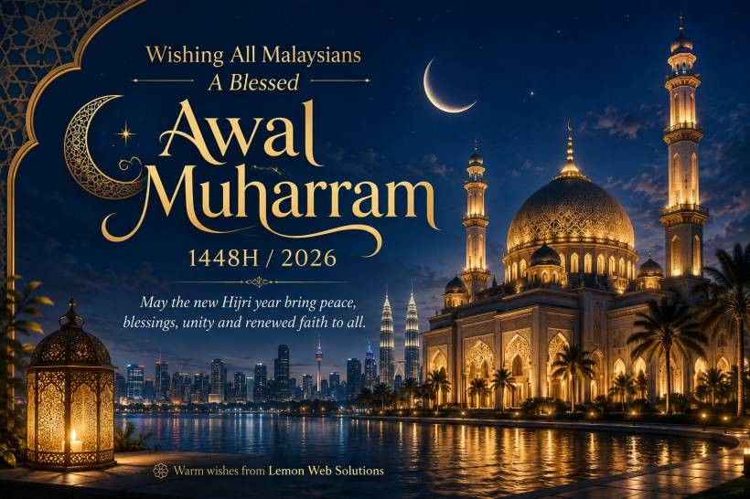 Wishing All Malaysians A Blessed Awal Muharram 1448H / 2026