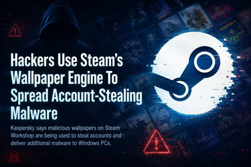 Hackers Are Using Steam’s Wallpaper Engine To Spread Account-Stealing Malware