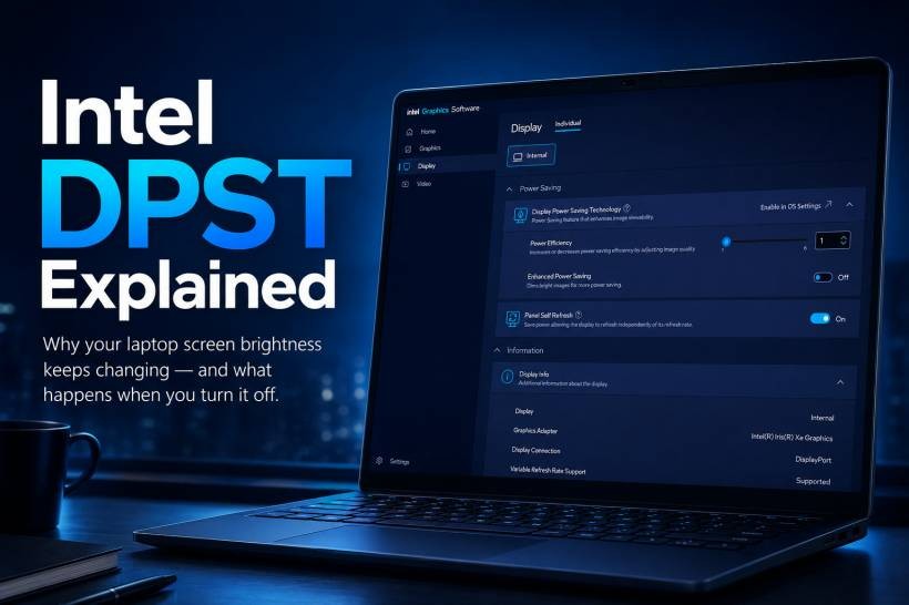 Intel DPST Explained: Why Your Laptop Screen Brightness Keeps Changing