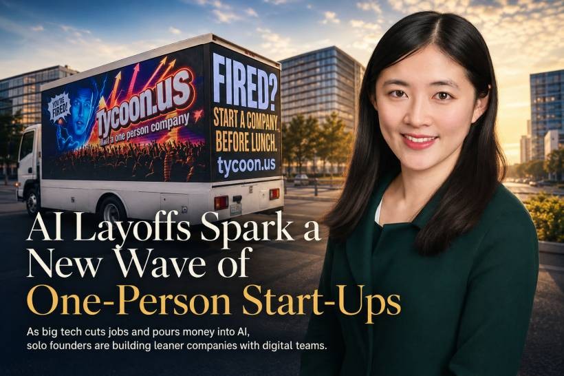 AI Layoffs Are Fueling a New Generation of One-Person Start-Ups