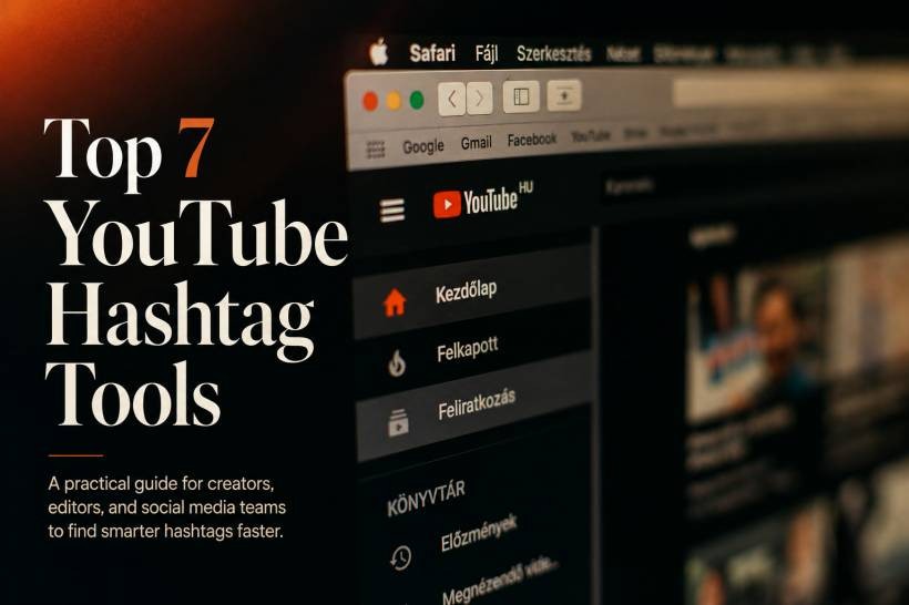 7 Useful YouTube Hashtag Tools for Creators, Editors and Social Media Teams