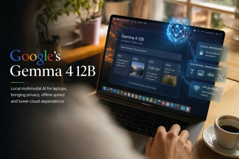 Google’s Gemma 4 12B Brings Multimodal AI Closer to the Laptop