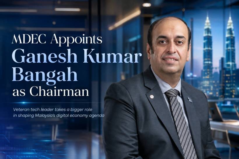 MDEC Names Ganesh Kumar Bangah as Its New Chairman