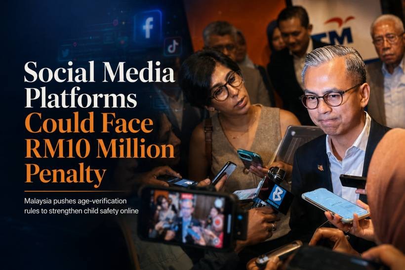 Social Media Platforms Could Face RM10 Million Penalties Over Malaysia’s Age-Verification Rules