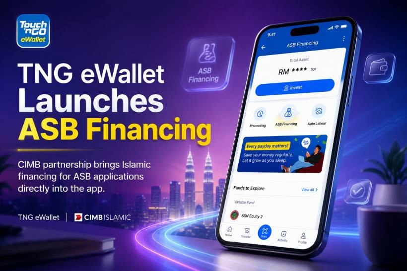 TNG eWallet Introduces ASB Financing With CIMB for More Accessible Long-Term Investing