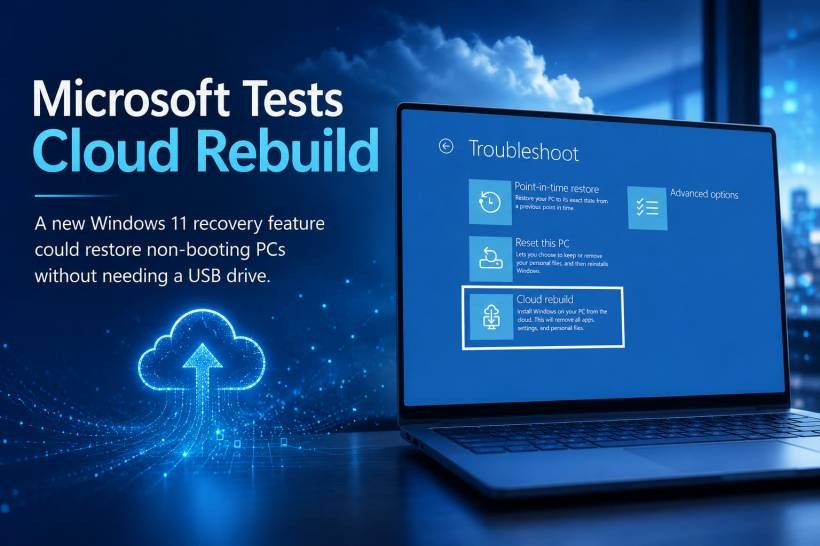 Microsoft’s Cloud Rebuild Could Make Windows 11 Recovery Less Painful