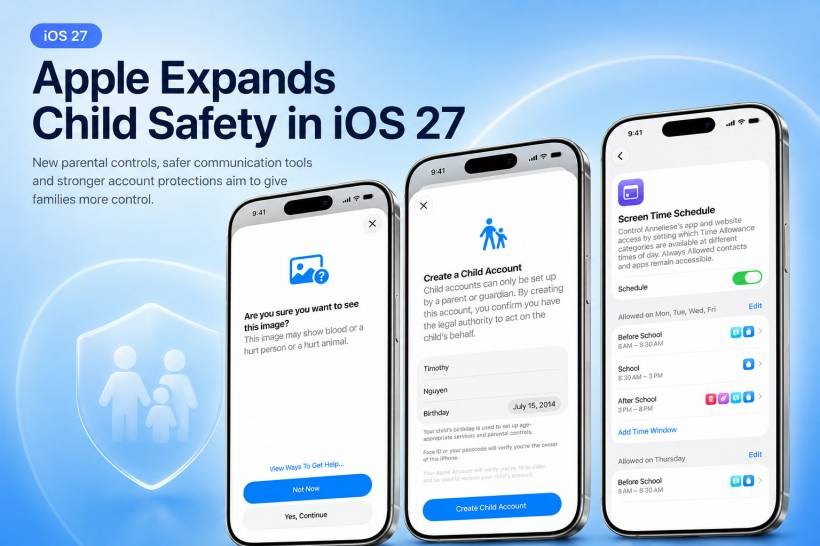 Apple’s iOS 27 Child Safety Update Gives Parents More Control, but ...