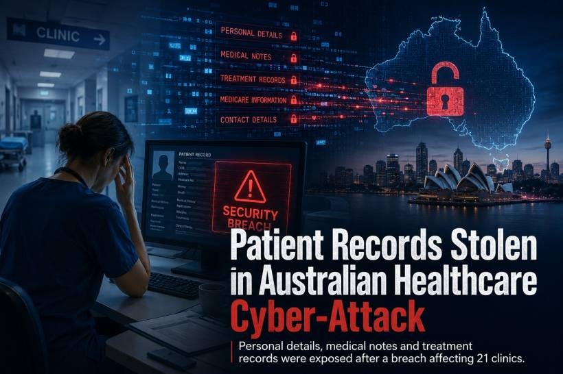 Australian Healthcare Cyberattack Exposes Patient Records Across 21 Clinics