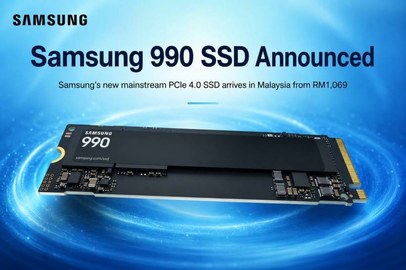 Samsung Introduces the 990 SSD in Malaysia, Starting at RM1,069