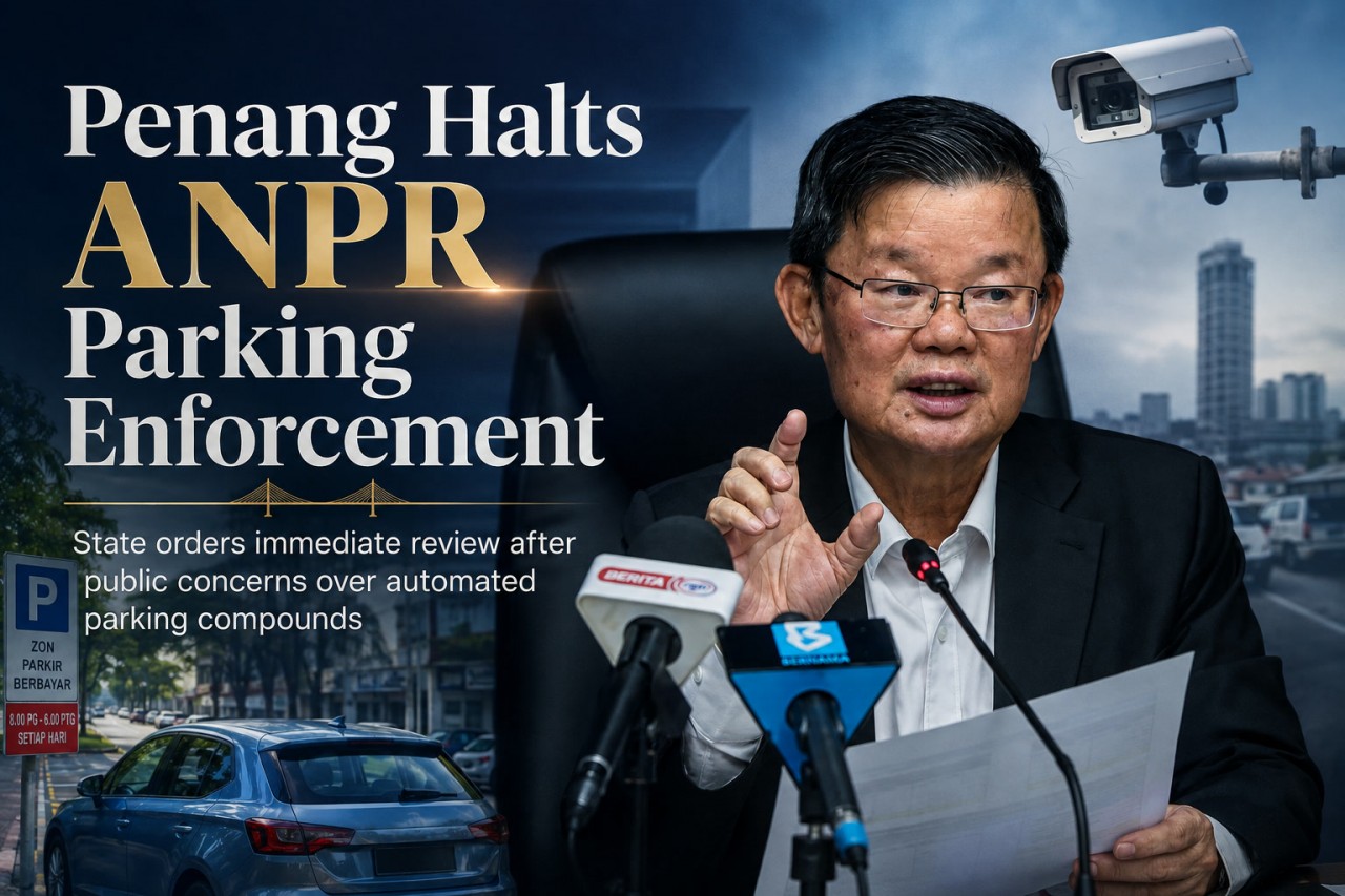 Penang Suspends ANPR Parking Enforcement After Public Concerns