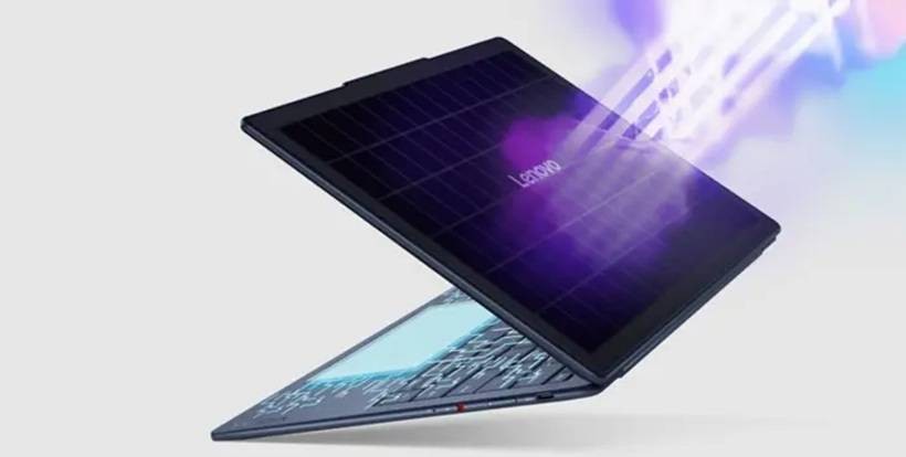 Lenovo Unveils Solar-Powered Laptop Concept at MWC 2025