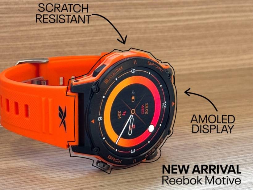 Reebok Launches Motive Smartwatch in Malaysia for RM299