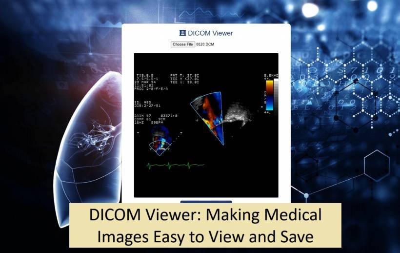 DICOM Viewer: Making Medical Images Easy to View and Save