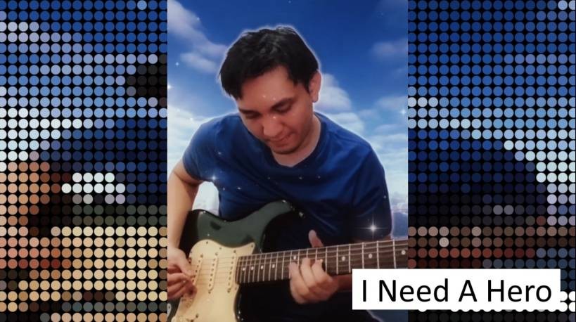 Bonnie Tyler – I Need a Hero Guitar Cover