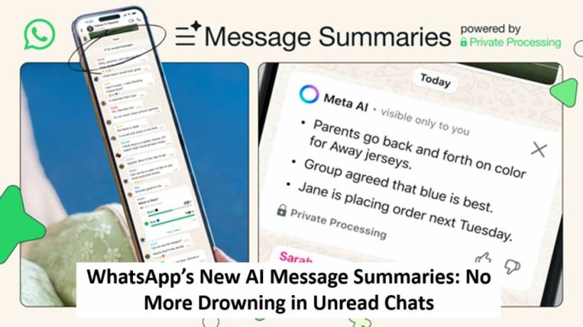 WhatsApp’s New AI Message Summaries: No More Drowning in Unread Chats