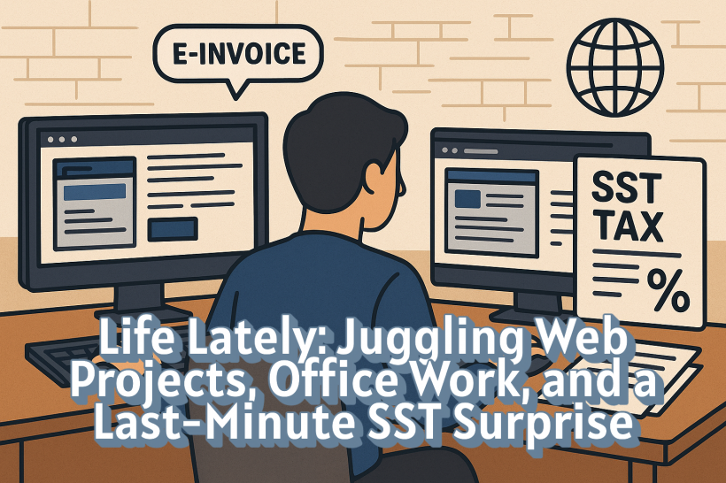 Life Lately: Juggling Web Projects, Office Work, and a Last-Minute SST Surprise