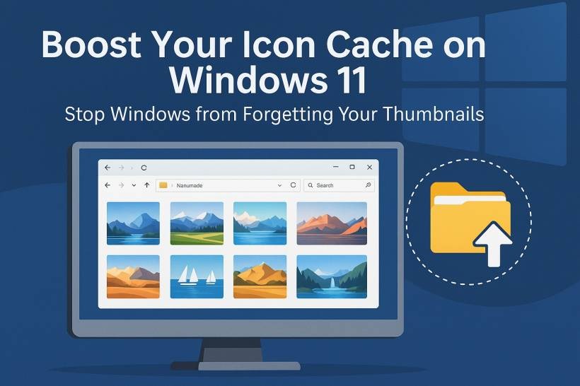Stop Windows from Forgetting Your Thumbnails: Boost Your Icon Cache on Windows 11