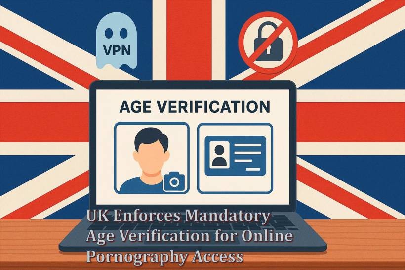 UK Enforces Mandatory Age Verification for Online Pornography Access